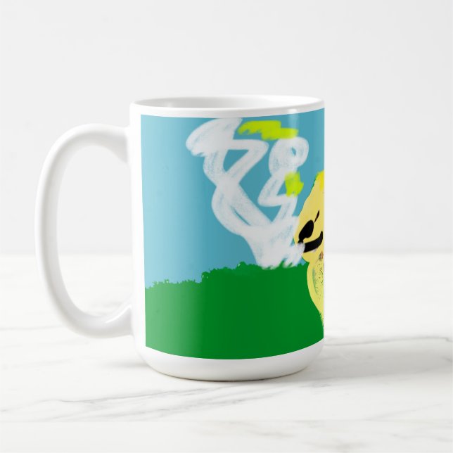 Taza De Café Primavera de conejo   (Izquierda)