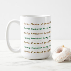 Taza De Café Primavera De Palabras