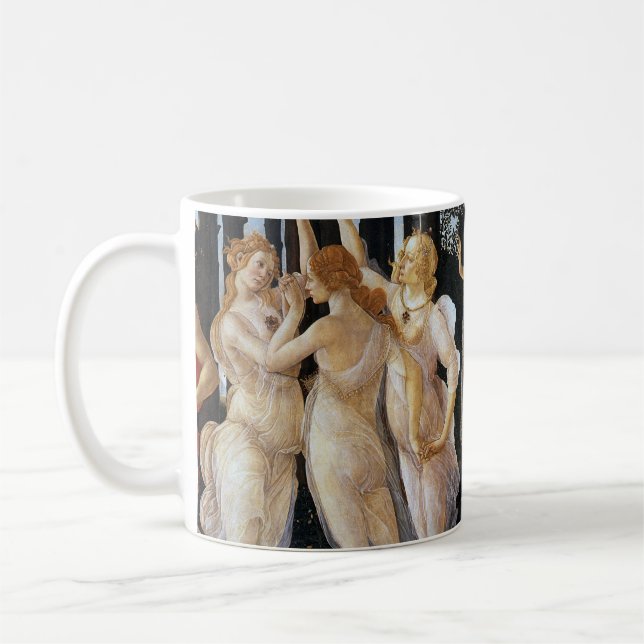 Taza De Café Primavera (detalle), Sandro Botticelli, 1482 (Izquierda)