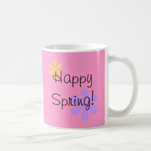 Taza De Café ¡Primavera feliz!
