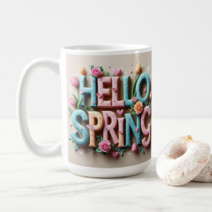 Taza De Café Primavera hermosa