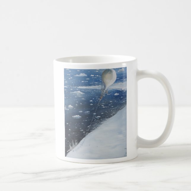 Taza De Café Primer aeronauta de capitán Scott la Antártida. (Derecha)