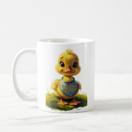 Taza De Café Primer Año Nuevo de Ducklings - Celebración Adorab