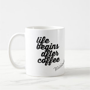 Taza De Café primer café, personalizado
