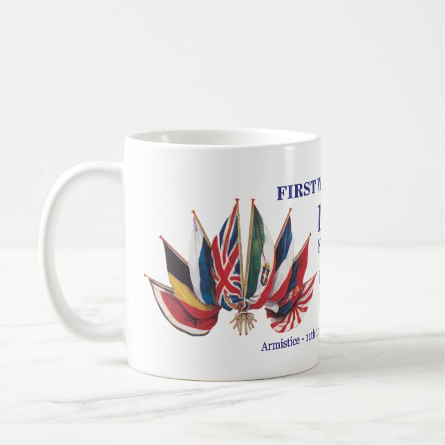 Taza De Café Primer centenario de la guerra mundial (Izquierda)