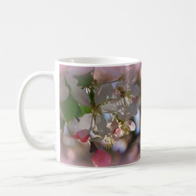 Taza De Café Primer del flor del ciruelo (Izquierda)