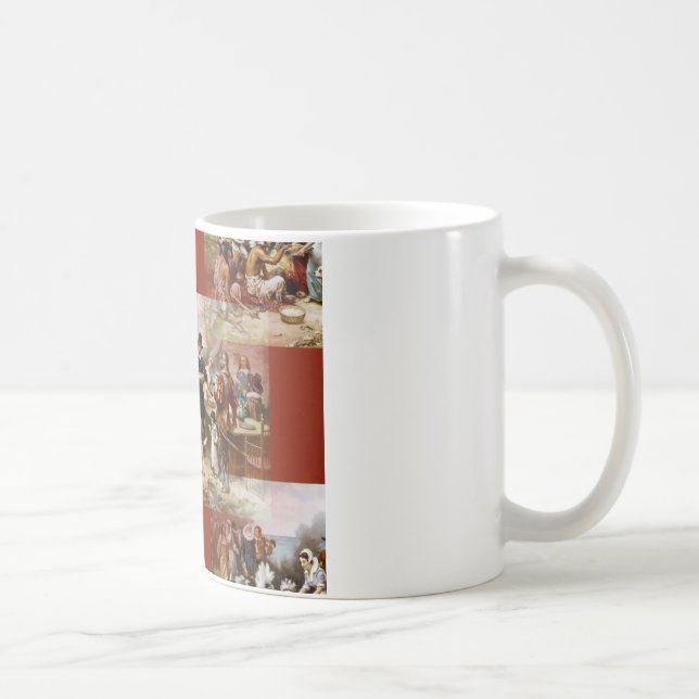 Taza De Café primer día de acción de gracias (Derecha)