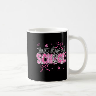 Taza De Café Primer Día De Colegio Lazo Coquette Regreso A La E