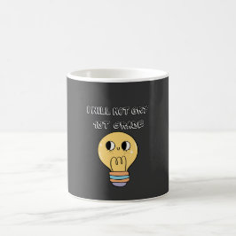 Taza De Café primer día de escuela, no lloraré 1er grado