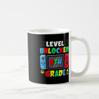 Taza De Café Primer Día Desbloqueado Nivel 8vo Grado Juego Ck A
