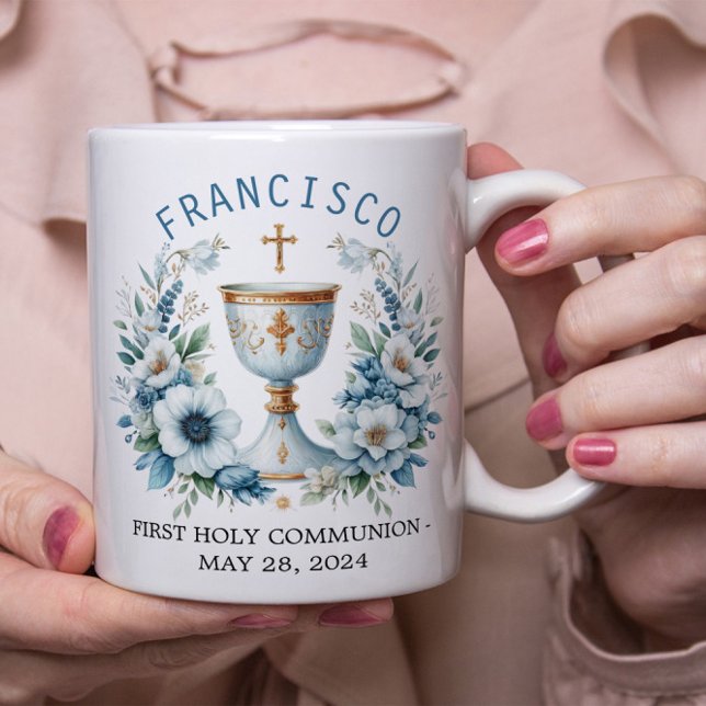 Taza De Café Primer evento religioso de Santa Comunión Floral (Subido por el creador)