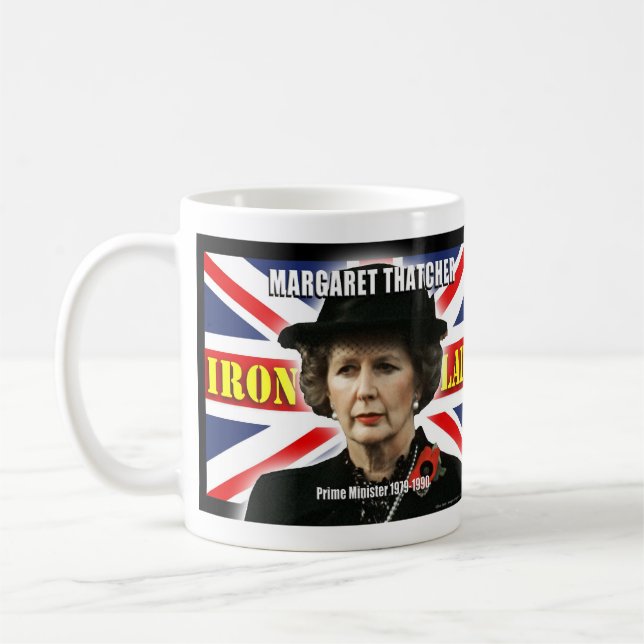 Taza De Café Primer ministro de Margaret Thatcher (Izquierda)