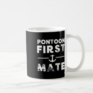 Taza De Café Primer oficial de navegación en pontón Ancla de ba