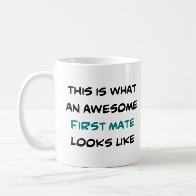 Taza De Café primer oficial, increíble (Izquierda)