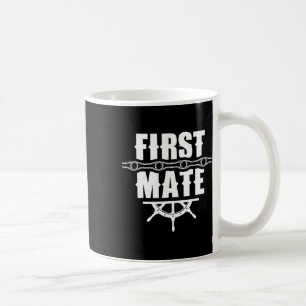Taza De Café Primer Oficial Yate Barco Barco Navío