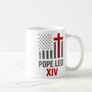 Taza De Café Primer Papa norteamericano Leo Xiv Hombres Religio