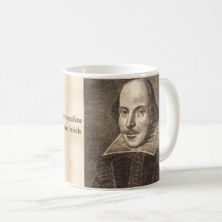Taza De Café Primer retrato en folio de Shakespeare - con Ben