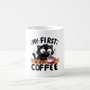 Taza De Café Primera aventura de café negro