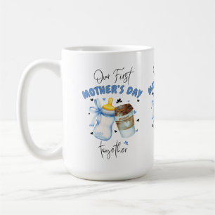 Taza De Café Primera camiseta Día de la Madre 2025/Blue Classic