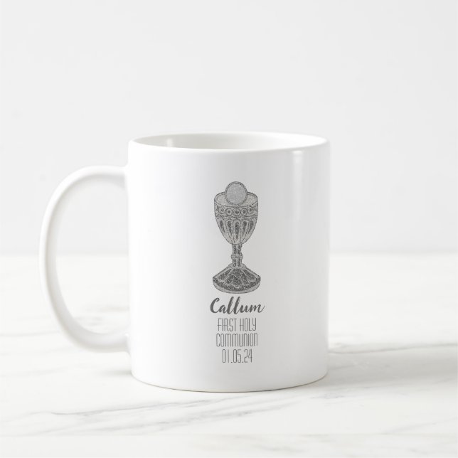 Taza De Café Primera Comunión Santa (Izquierda)
