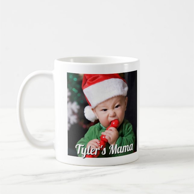 Taza De Café Primera foto de Navidad  (Izquierda)