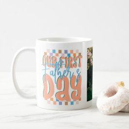 Taza De Café Primera Foto Personalizada del Día del Padre