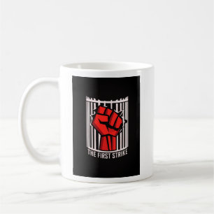 Taza De Café PRIMERA HUELGA - Retro de boxeo de época