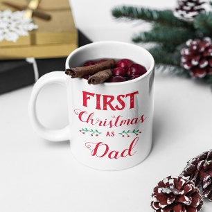 Taza De Café Primera Navidad como papá