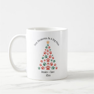 Taza De Café Primera Navidad como perro mamá/papá Mug - regalo 