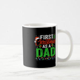 Taza De Café Primera Navidad De Papá Noel Enciende A Nuevo Padr