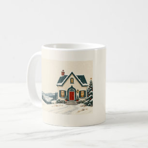 Taza De Café Primeras Mañanas de Invierno en Nuestro Nuevo Hoga
