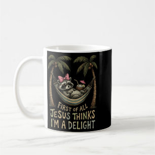 Taza De Café Primero De Jesús Piensa Que Una Delicia Es Un Meme