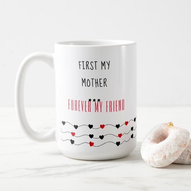Taza De Café Primero mi madre - Día de la Madre (Con donut)