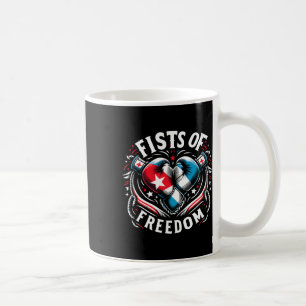 Taza De Café Primeros De Boxeo Cubano En El Orgullo De La Liber