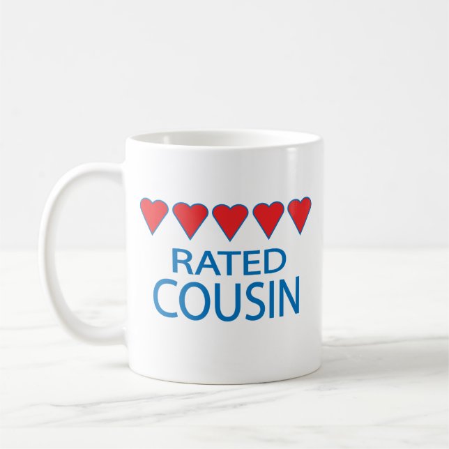 Taza De Café Primo de cinco corazones (Izquierda)
