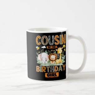 Taza De Café Primo de la cumpleañera safari jungla salvaje