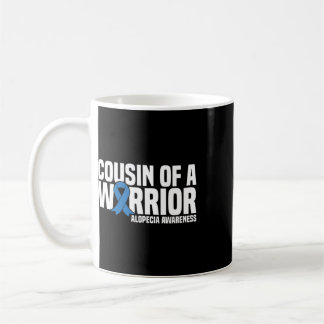 Taza De Café Primo de un guerrero Cinta azul conciencia de alop