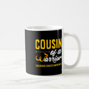 Taza De Café Primo de un Guerrero Conciencia del Cáncer Infanti
