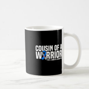 Taza De Café Primo De Un Guerrero De Tipo 1 Conciencia Sobre La