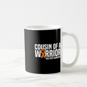 Taza De Café Primo De Un Guerrero Naranja Ribbon Rsdcrps Awaren
