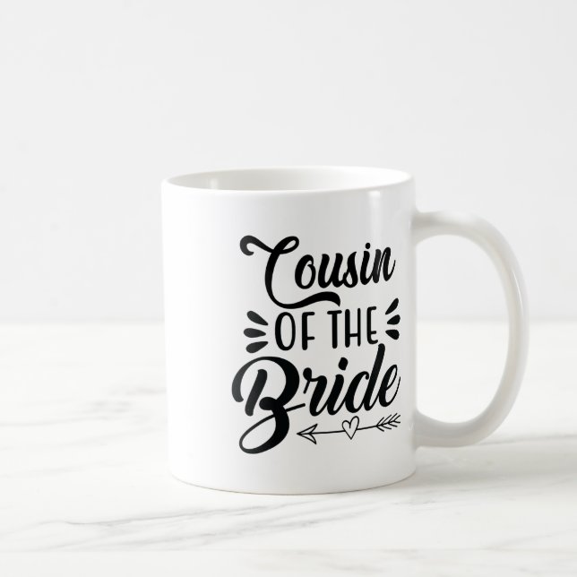 Taza De Café Primo Del Partido De La Boda De Novia (Derecha)