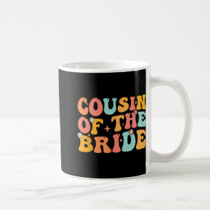 Taza De Café Primo Groovy De La Novia Regalo Para Prima Del Sho
