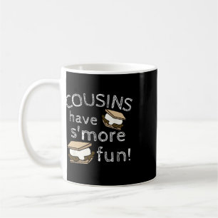 Taza De Café Primos se divierten más en la reunión de vacacione