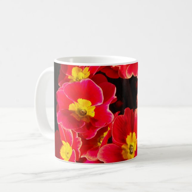 Taza De Café Primula en primavera (Anverso izquierdo)