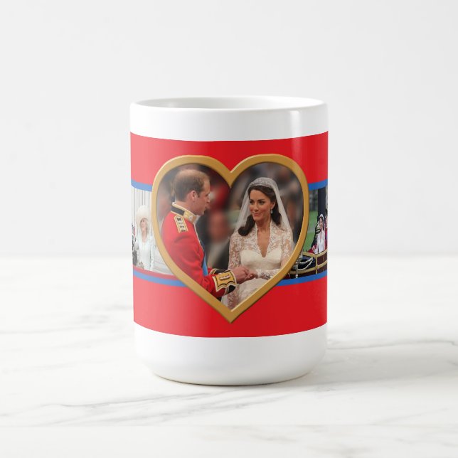 Taza De Café Prince William & Kate (Centro)