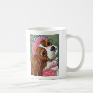Taza De Café Princesa arrogante ART del perro del perro de
