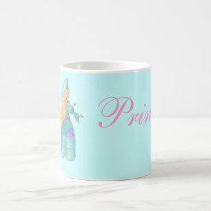 Taza De Café Princesa azul Mug del cuento de hadas