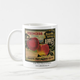 Taza De Café Princesa Brand Payette Valley Apples