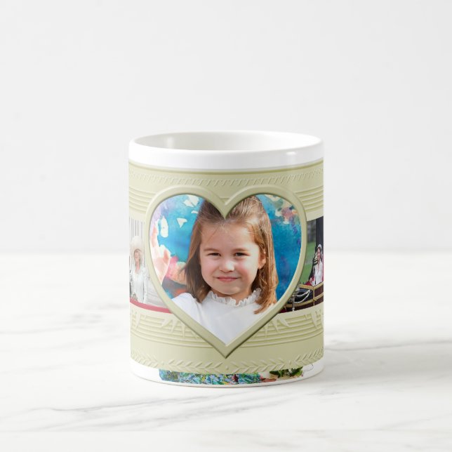 Taza De Café Princesa Charlotte Elizabeth 7 años Coffee Mug (Centro)