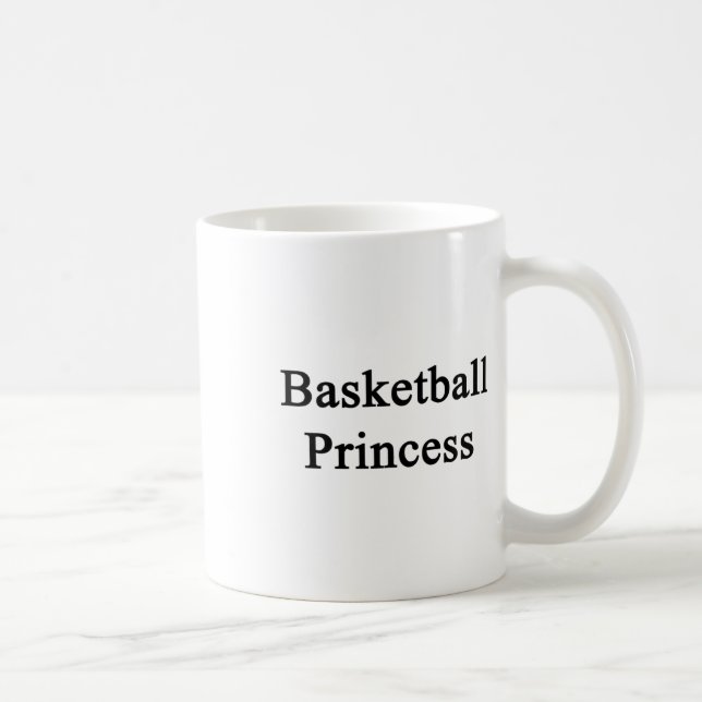 Taza De Café Princesa de baloncesto (Derecha)